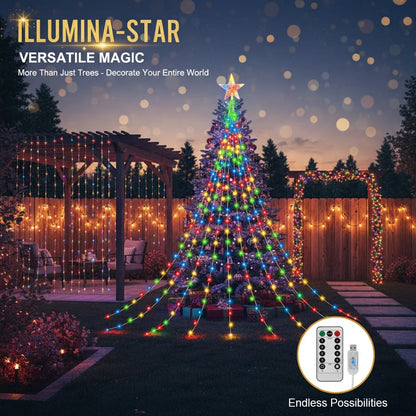 Starlight Cascade Tree Lights