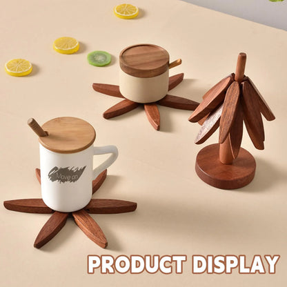 🎁Last Day 49% OFF - ✨Natural Christmas Tree Trivet Set🎄