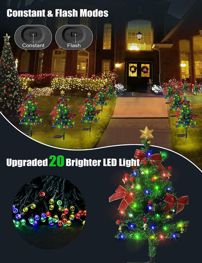 🎁Last Day 49% OFF - 🎄Solar Christmas Decorations Tree Lights✨