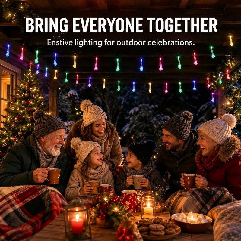 🎁Last Day 49% OFF -  🏡Lit Christmas Garland ✨ Warm LED Christmas Decor for Indoor & Outdoor Use🎄