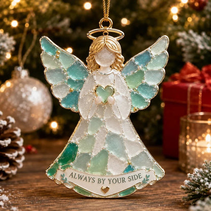 (🎁Last Day 49% OFF)🌊🎄Stained Sea Glass Style Christmas Ornaments