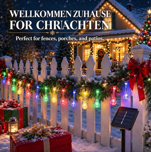 🎁Last Day 49% OFF -  🏡Lit Christmas Garland ✨ Warm LED Christmas Decor for Indoor & Outdoor Use🎄