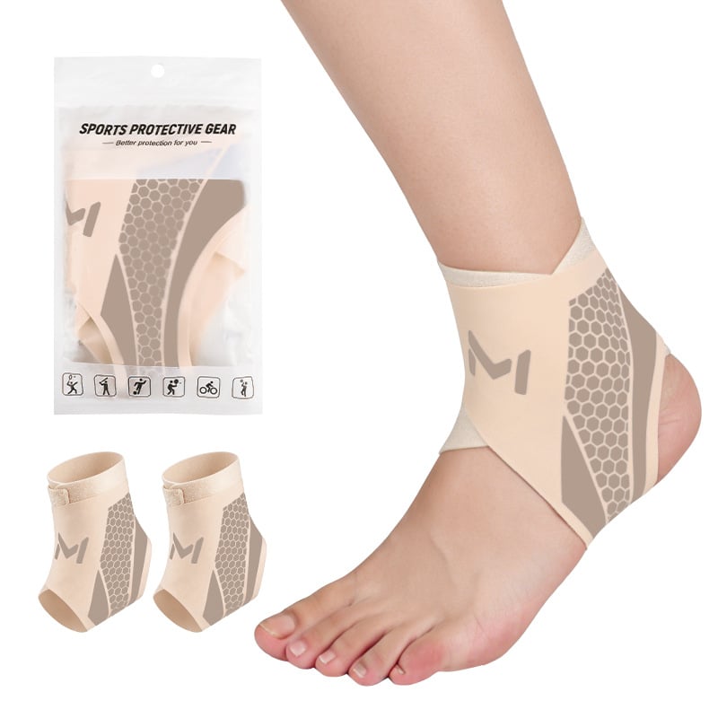 🏃 Ankle Brace 2 Pack – Adjustable Sports Ankle Support 💪