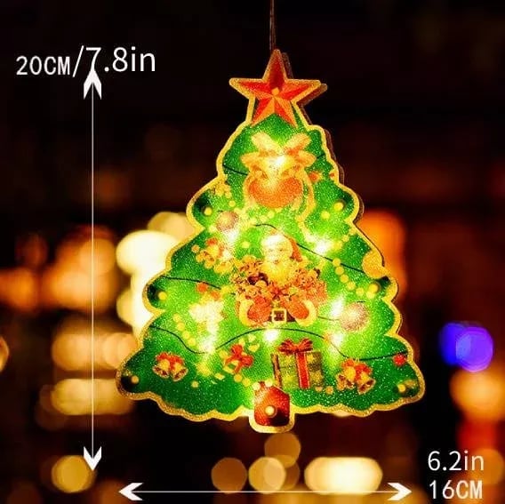 🎁Last Day 49% OFF - ✨🎄Christmas Window Hanging Lights