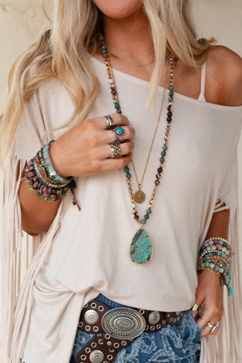 Evergreen Necklace - Jade