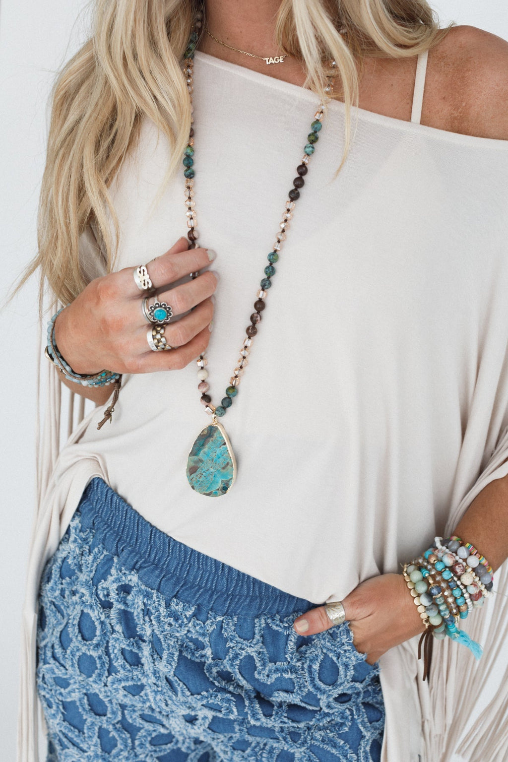 Evergreen Necklace - Jade