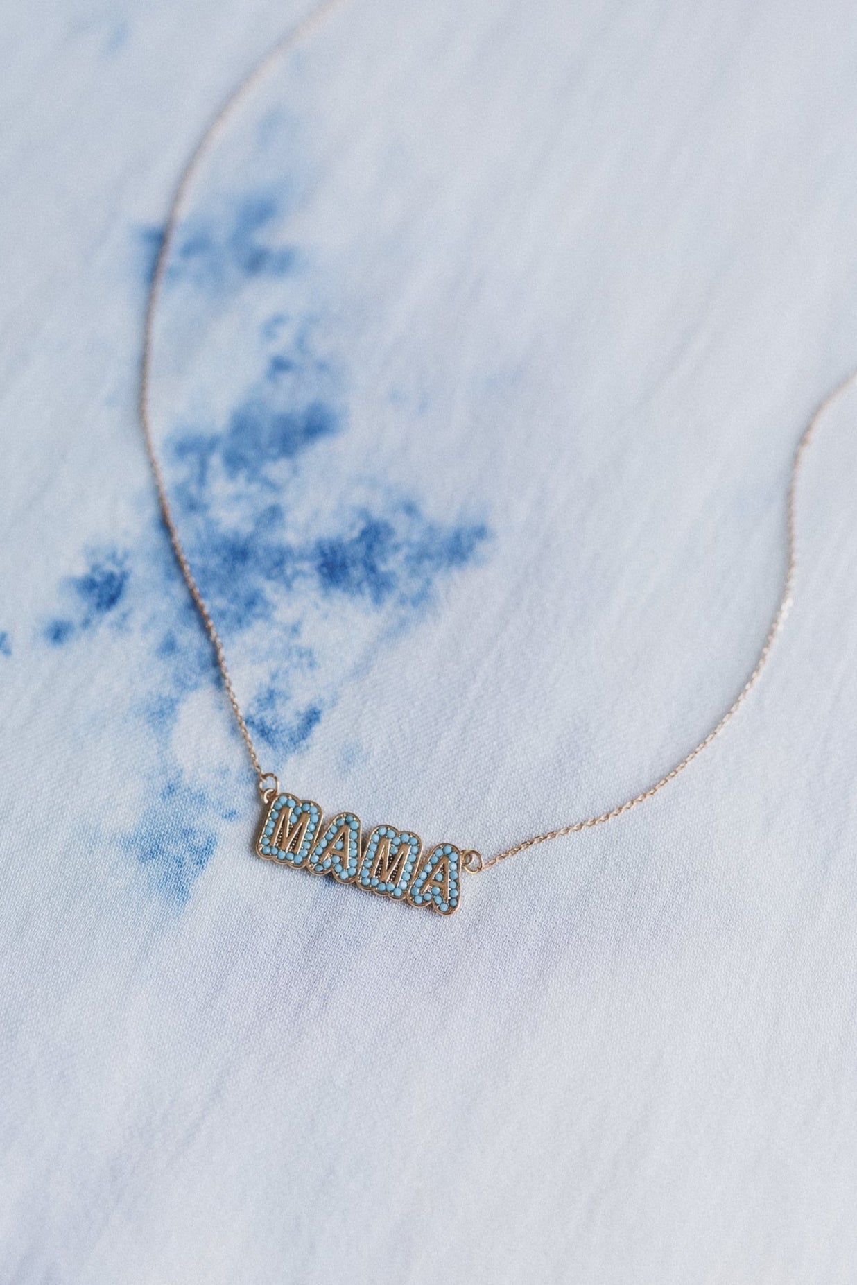 Wander Mama Necklace - Turquoise