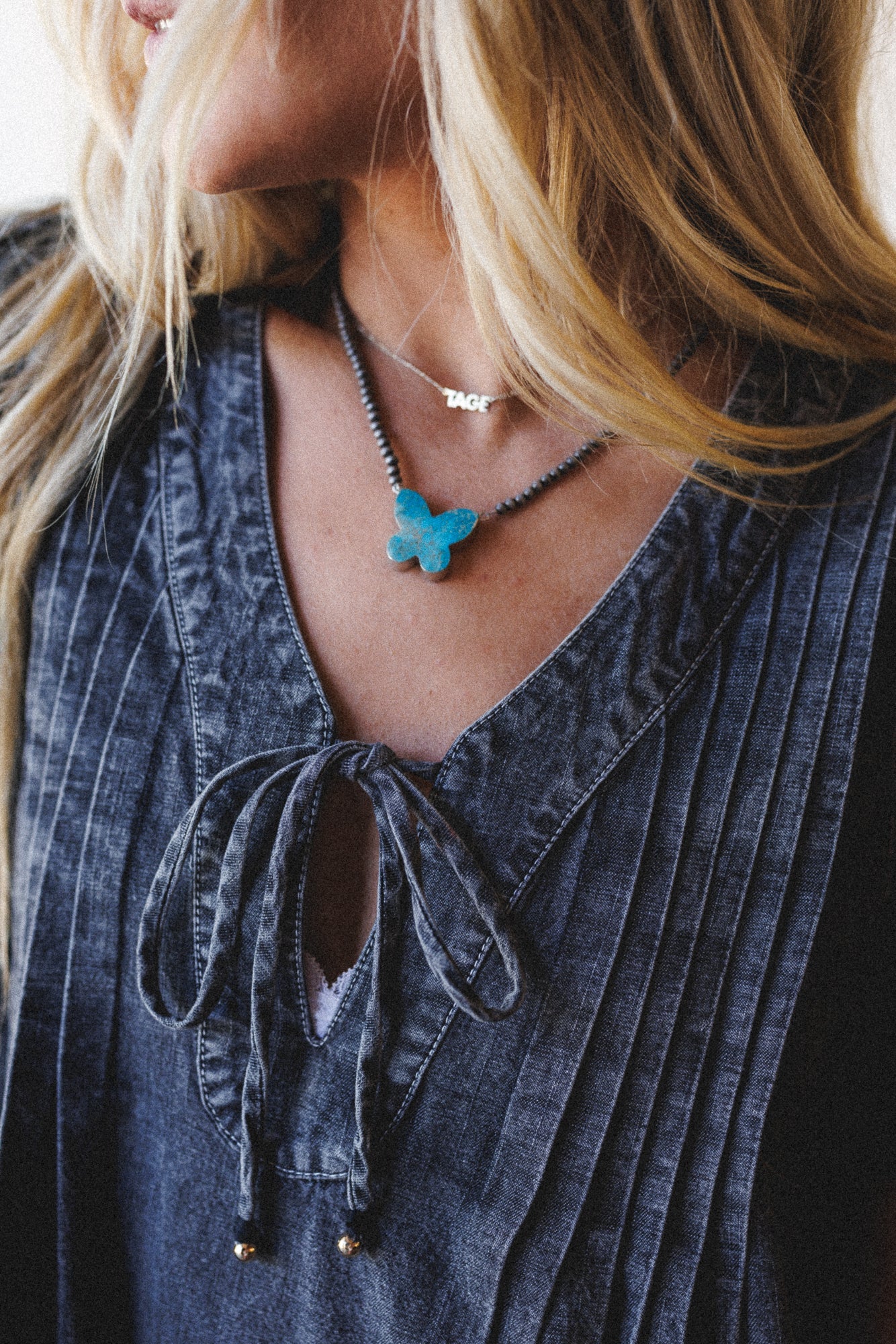 New Wings Necklace - Turquoise