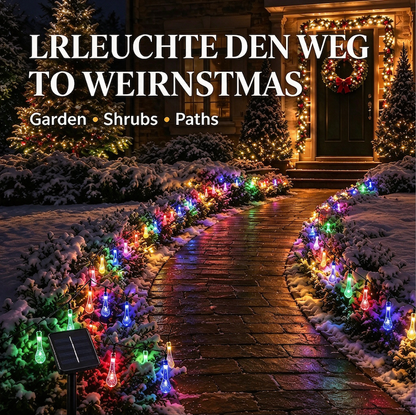 🎁Last Day 49% OFF -  🏡Lit Christmas Garland ✨ Warm LED Christmas Decor for Indoor & Outdoor Use🎄