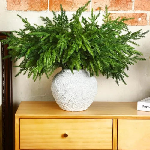 🔥Last Day 49% OFF🔥The Best Holiday Greenery - Realistic Norfolk Pine Stems