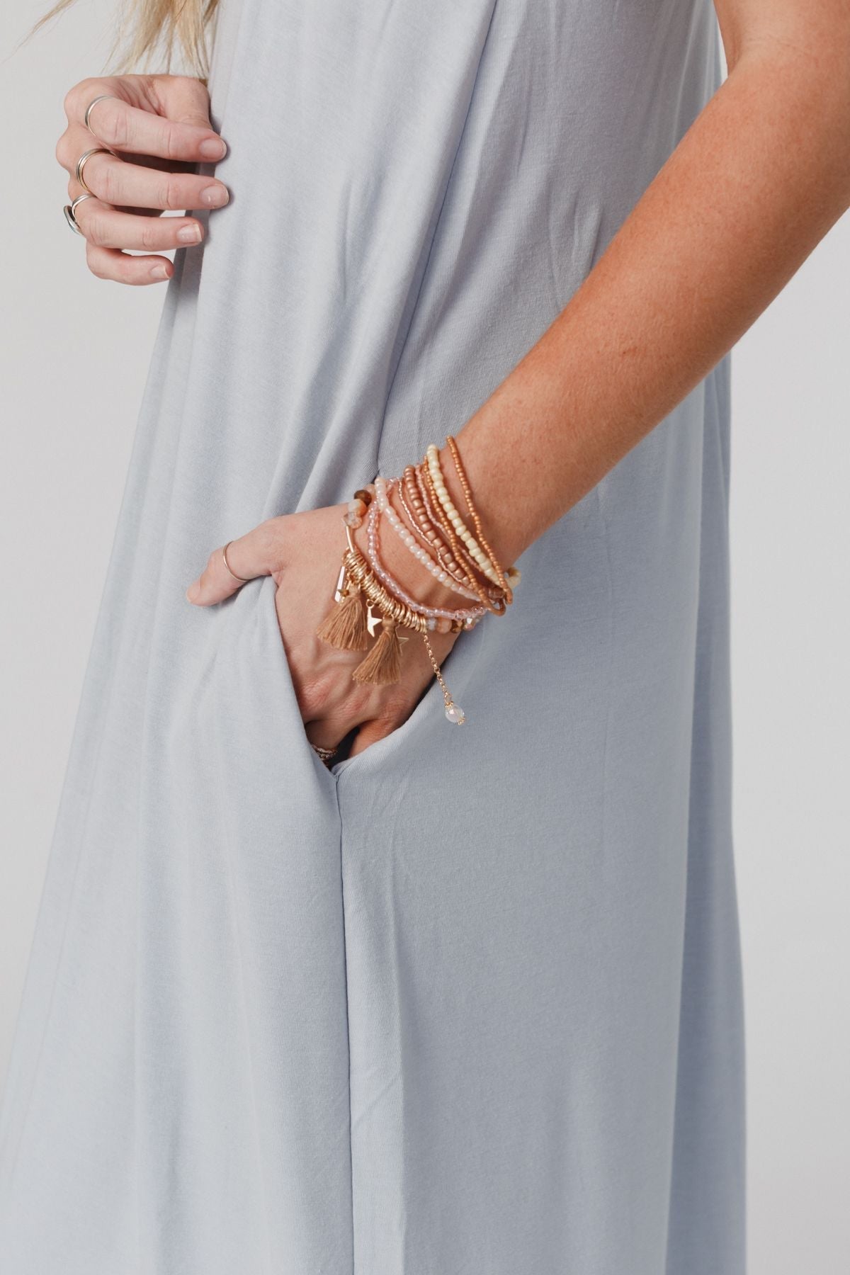 Seeing Stars Bracelet Set - Brown