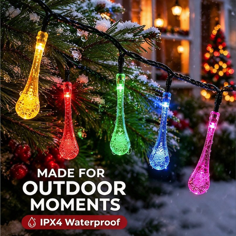 🎁Last Day 49% OFF -  🏡Lit Christmas Garland ✨ Warm LED Christmas Decor for Indoor & Outdoor Use🎄