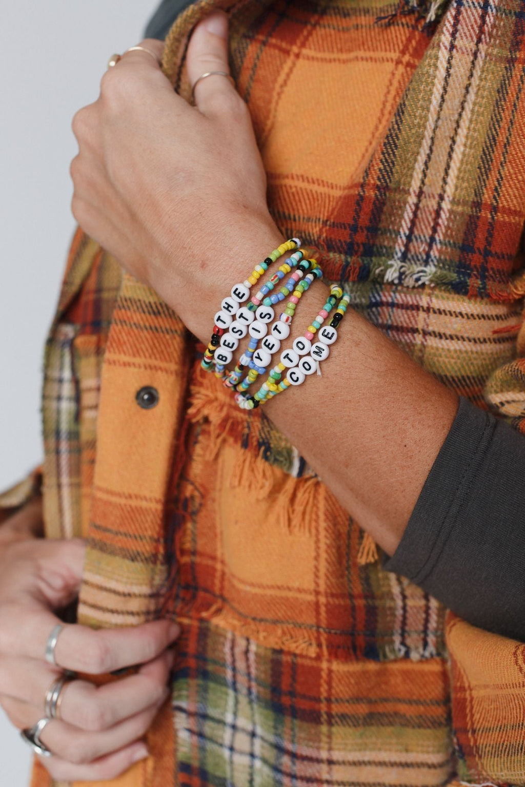 The Best Is Yet To Come Bracelet Set - Multi