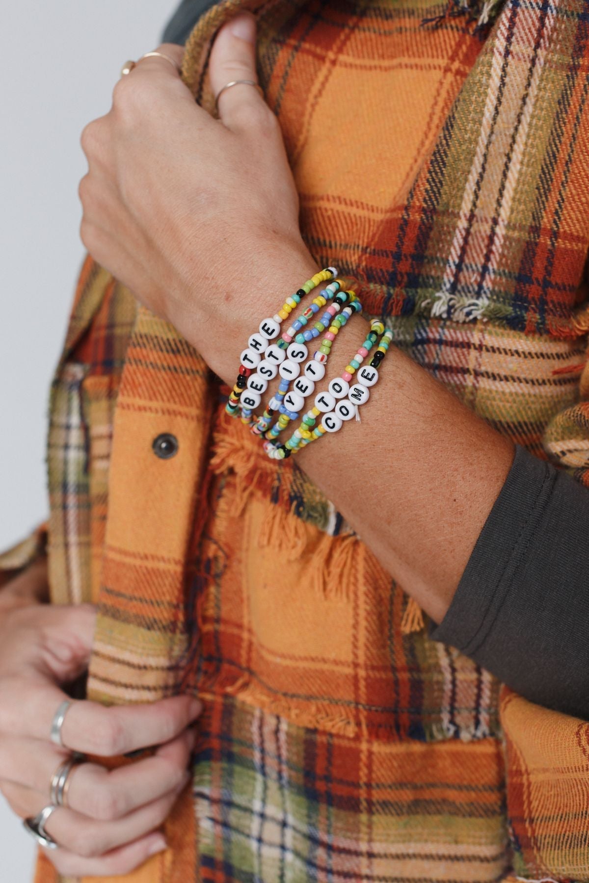 The Best Is Yet To Come Bracelet Set - Multi