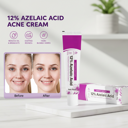 ⏰Black Friday Countdown! ⚡ 12% Azelaic Acid Acne Cream