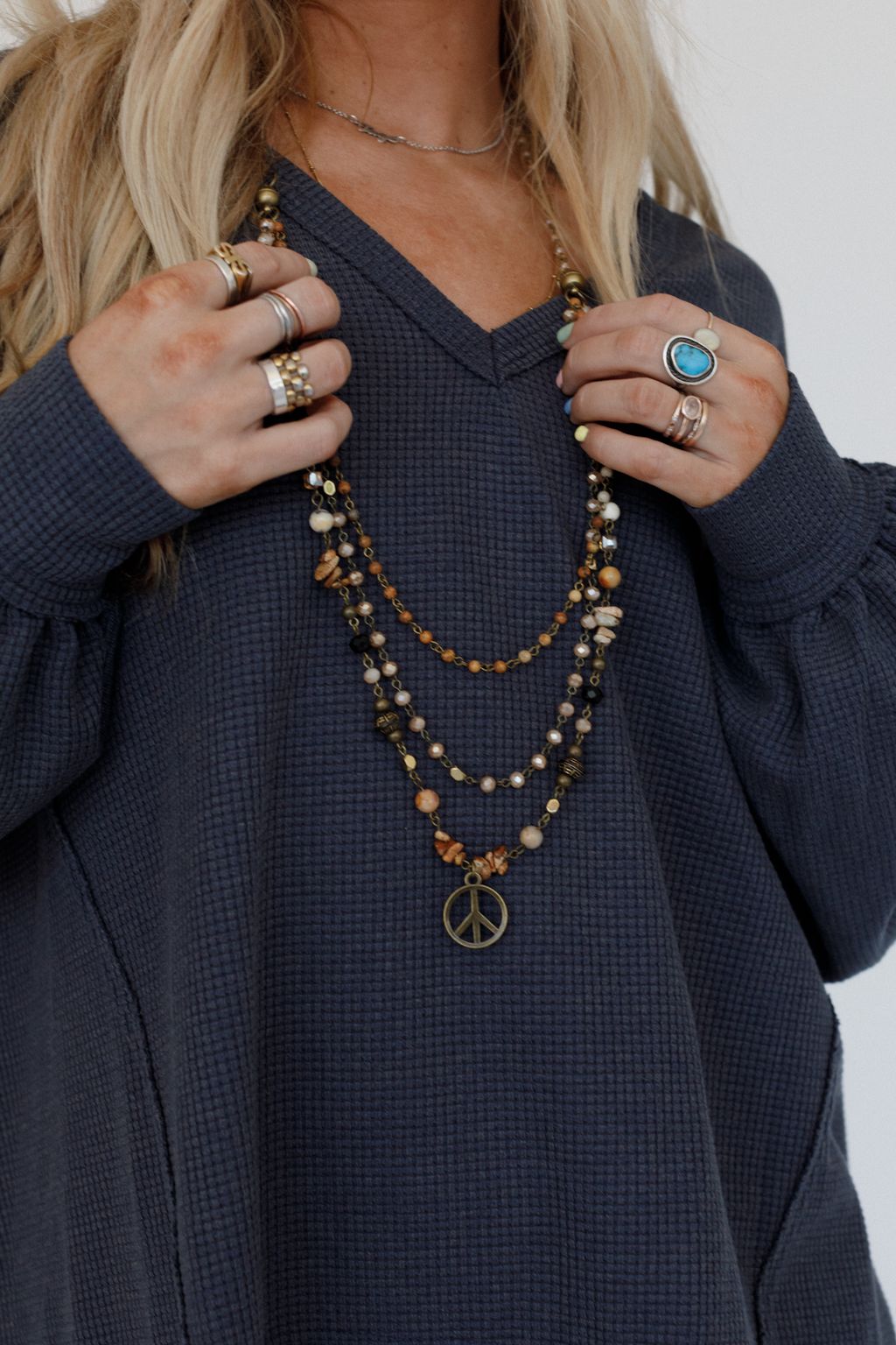 Kala Peace Necklace - Multi